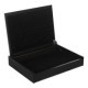 Set de 24 couverts en inox et manche noir