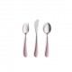 Cutlery set for Children Alice Pink ( 3 pièces)