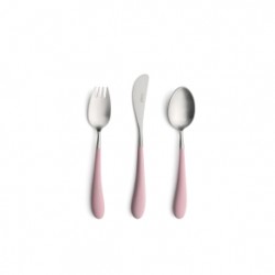 Cutlery set for Children Alice Pink ( 3 pièces)