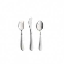 Cutlery set 3 pieces for Children White
