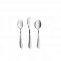 Cutlery set 3 pieces for children - White