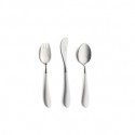 Cutlery set 3 pieces for children - White
