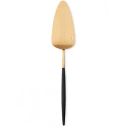BLACK GOLD CAKE SERVER