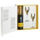 Set of 1 bottle Carte d'or and 2 flûtes of Champagne