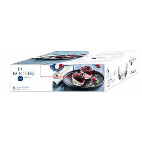 Coffret de 6 mises en bouche 8 cl