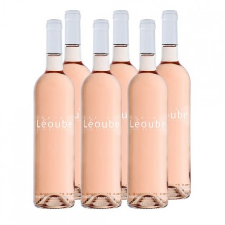 Set of 6 bottles - Rosé de Léoube 
