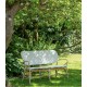 Banc Isabelle coloris Blanc - Sika Design 