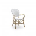 Isabelle armchair, white - Sika Design 