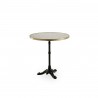 Table café Lyon 70 cm diamètre, trois pieds - Sika Design 