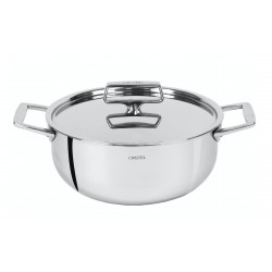 Stew pan with stainless steel lid 20 cm diameter - CRISTEL