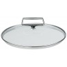Curved glass lid ø 28 cm - CRISTEL