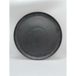 Assiette plate anthracite ø 24,5 cm