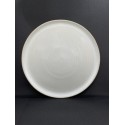 Ivory stoneware dinner plate ø 24,5 cm