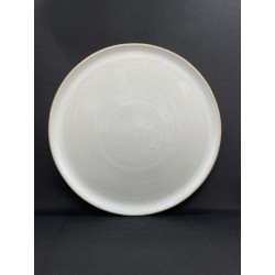 Ivory stoneware dessert plate ø 18 cm